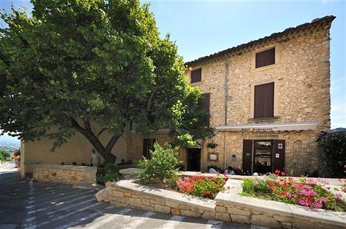 Logis Hotel Restaurant Les Geraniums Le Barroux Exterior photo